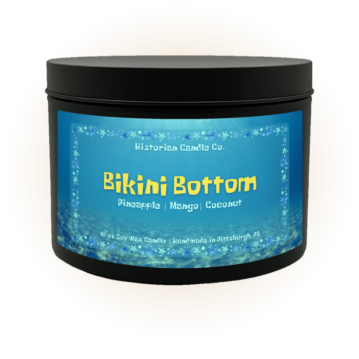 Bikini Bottom candle, inspired by SpongeBob SquarePants