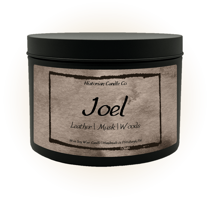 Joel candle, inspired by The Last of Us