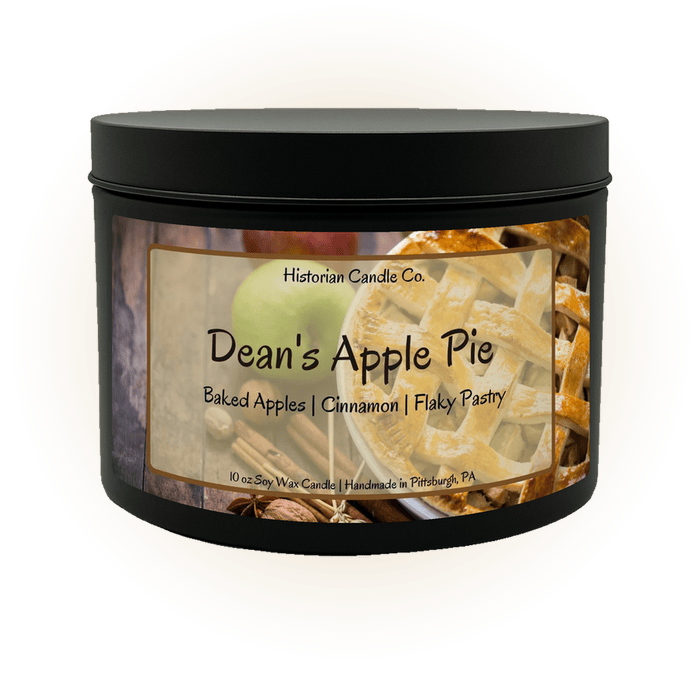 Dean's Apple Pie candle, inspired by Supernatural
